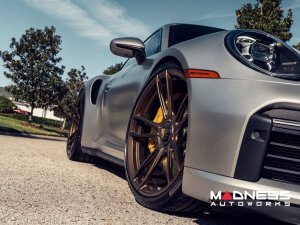 Porsche 992 Custom Wheels - S17-06 by Vossen - Satin Bronze Porsche 992 Custom Wheels - S17-06 by Vossen - Satin Bronze